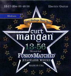 Curt Mangan stainless wound guitar strings 13-56