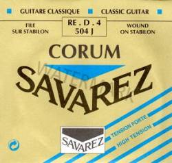 504J HT Savarez classical guitar strings. single D string