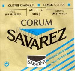 506J HT Savarez classical guitar strings. single E string Corum