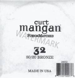 32 Curt Mangan single 80/20 bronze string