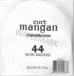 44 Curt Mangan single 80/20 bronze string ball end