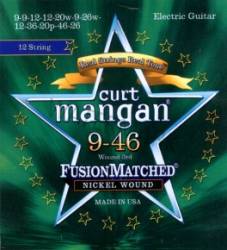 Curt Mangan electric 12 string guitar strings nickel wound 9-46