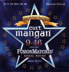 Curt Mangan electric guitar strings nickel wound 9-46