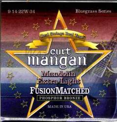 Curt Mangan mandolin strings extra light phosphor bronze 9-34