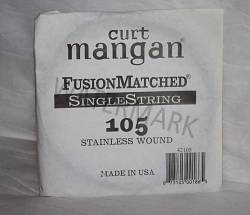 105 Curt Mangan single bass string stainless