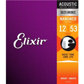 Elixir 80/20 Bronze Strings .012-.053