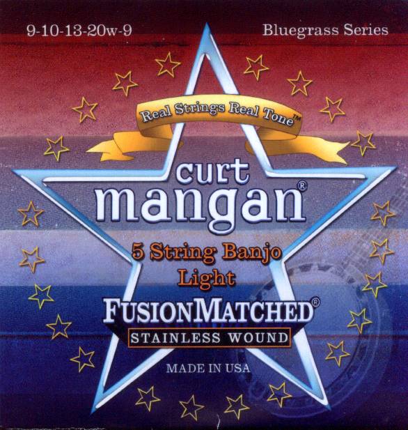 Curt Mangan Banjo Strings Light 5-String  Loopend 9-20
