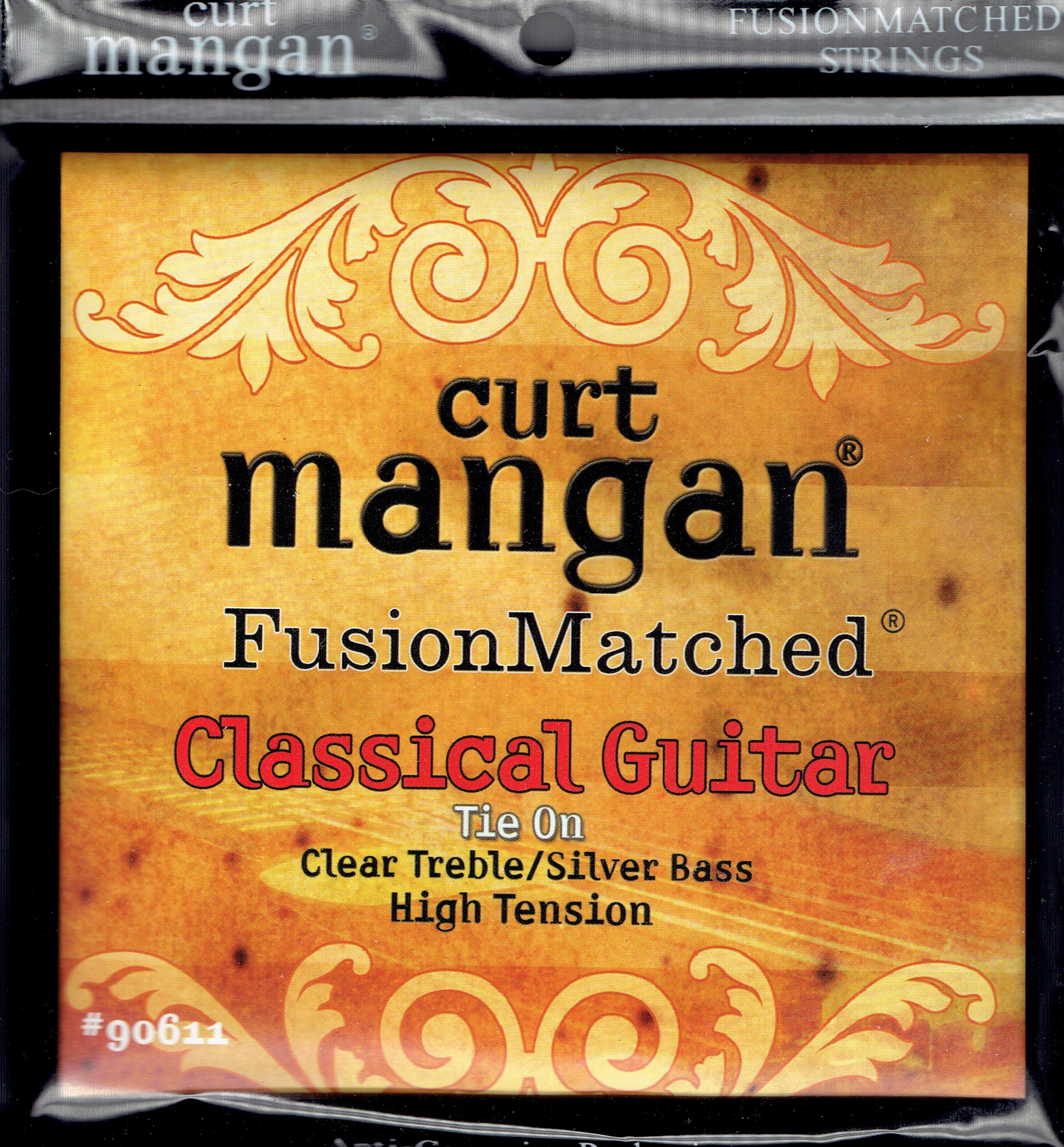 Curt Mangan Classical guitar strings high tension tie on