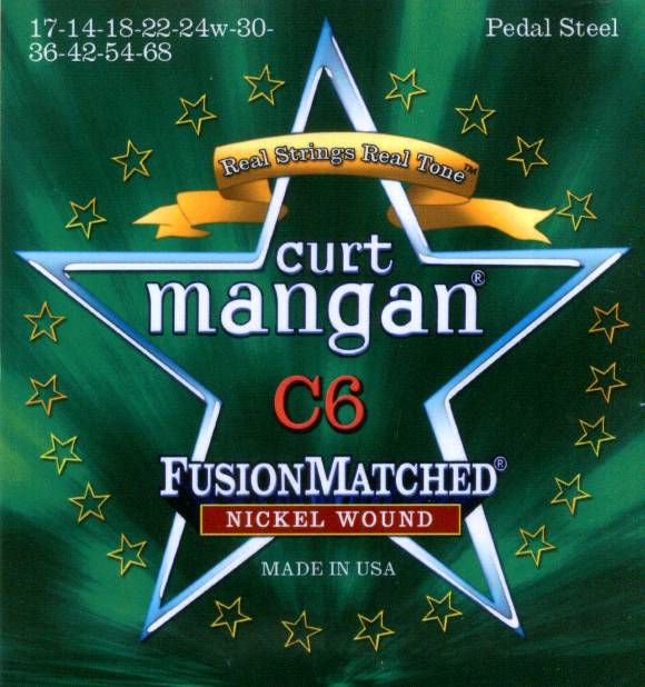C6 Curt Mangan pedal steel nickel wound guitar strings