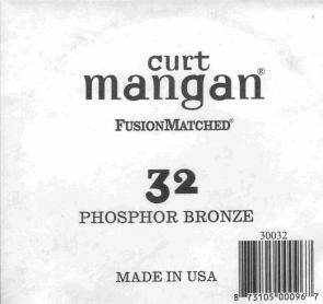32 Curt Mangan phosphor bronze single string