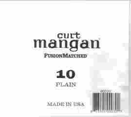 10 plain steel Curt Mangan single string