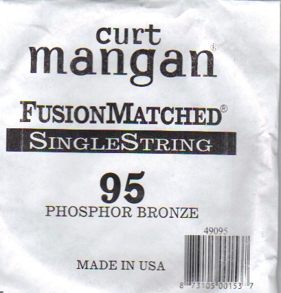 95 Curt Mangan single string bass phosphor bronze