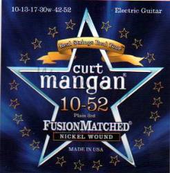 Curt Mangan electric guitar strings nickel wound 10-52