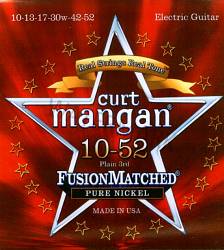 Curt Mangan pure nickel electric strings 10-52