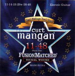 Curt Mangan electric guitar strings nickel wound 11-48