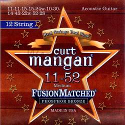 Curt Mangan acoustic strings phosphor bronze 12-String 11-52