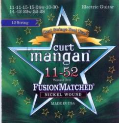 Curt Mangan 12 string electric strings nickel wound 11-52