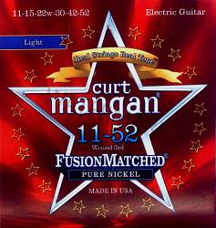 Curt Mangan pure nickel guitar strings 11-52