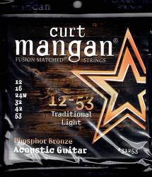 Curt Mangan acoustic phosphor bronze strings 12-53