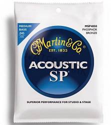 Martin acoustic bass SP guitar strings 45-105