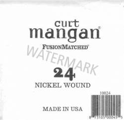 24 Curt Mangan single nickel string ball end