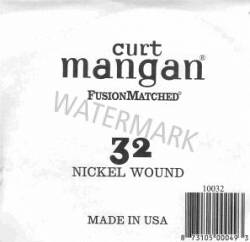 32 Curt Mangan single nickel string ball end