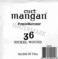 36 Curt Mangan single nickel string ball end