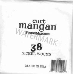 38 Curt Mangan single nickel string ball end