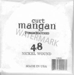 48 Curt Mangan single nickel string ball end