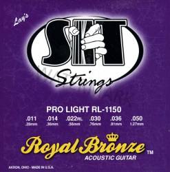 Sit acoustic guitar strings royal bronze RL1150 11-50