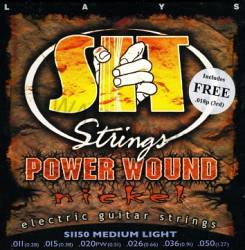 SIT nickel power wound strings medium light S1150 11-50