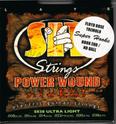 SIT nickel power wound strings ultra light S838 8-38