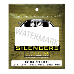 SIT Guitar Strings Acoustic Silencers 80/20 Bronze 11-50