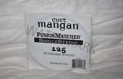 125 Curt Mangan single bass string stainless