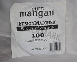 100 Curt Mangan single bass string stainless