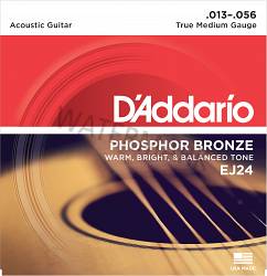 D'Addario acoustic guitar strings 13-56 EJ24
